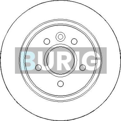 Burig B010945 - Disque de frein cwaw.fr