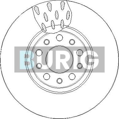 Burig B010941 - Disque de frein cwaw.fr