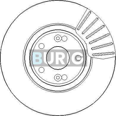 Burig B010968 - Disque de frein cwaw.fr