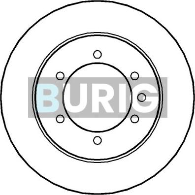 Burig B010905 - Disque de frein cwaw.fr