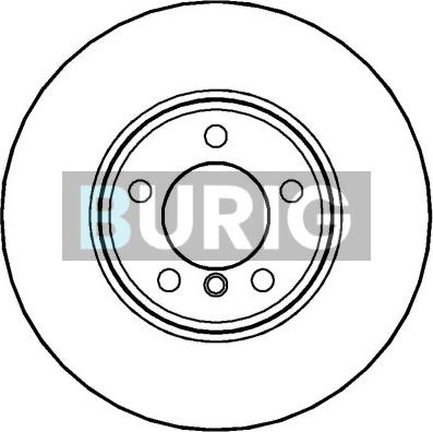 Burig B010978 - Disque de frein cwaw.fr