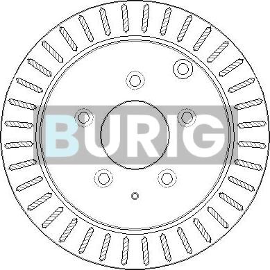 Burig B010463 - Disque de frein cwaw.fr