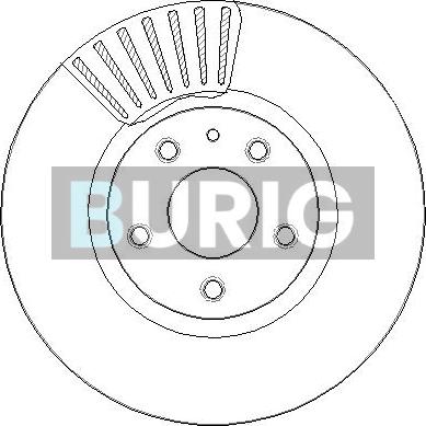 Burig B010411 - Disque de frein cwaw.fr