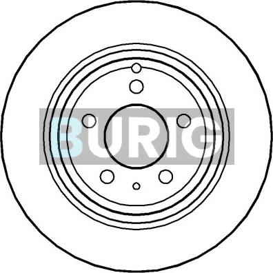 Burig B010433 - Disque de frein cwaw.fr