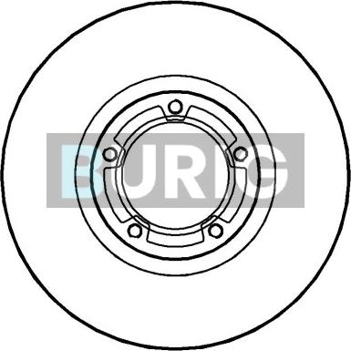 Burig B010425 - Disque de frein cwaw.fr