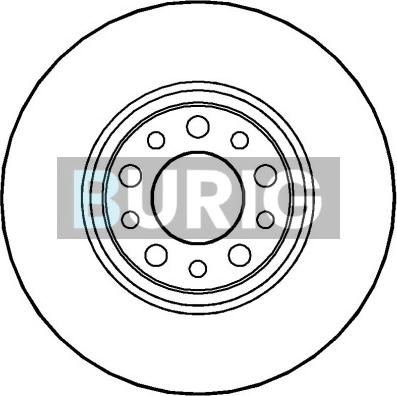 Burig B010775 - Disque de frein cwaw.fr