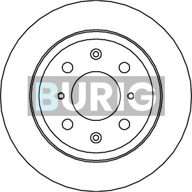 Burig B010477 - Disque de frein cwaw.fr