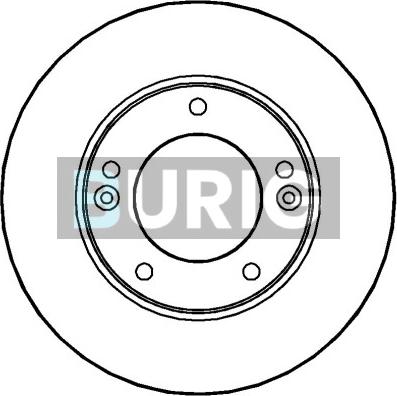 Burig B010590 - Disque de frein cwaw.fr