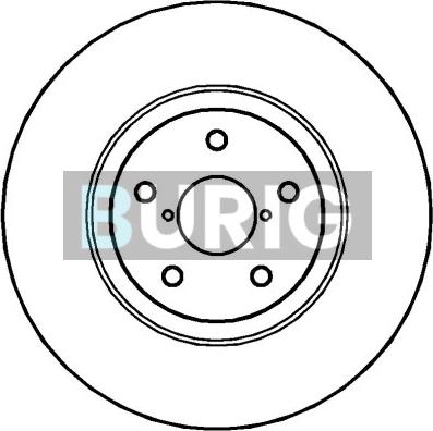 Burig B010549 - Disque de frein cwaw.fr