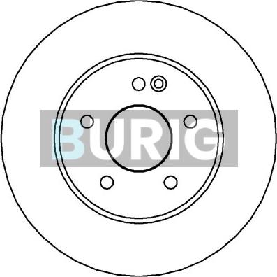 Burig B010543 - Disque de frein cwaw.fr