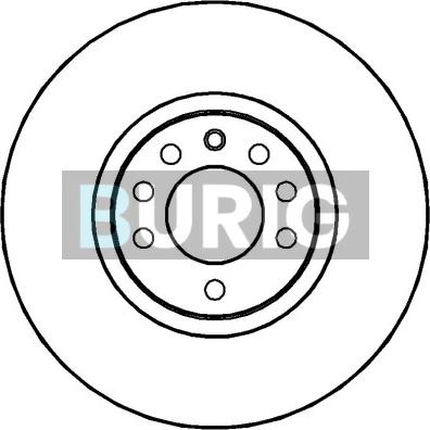 Burig B010542 - Disque de frein cwaw.fr