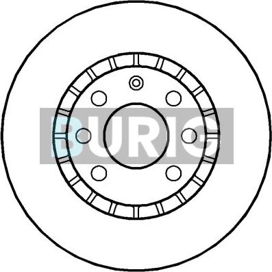 Burig B010554 - Disque de frein cwaw.fr