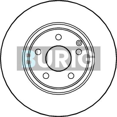 Burig B010560 - Disque de frein cwaw.fr