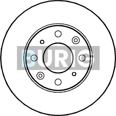 Burig B010528 - Disque de frein cwaw.fr