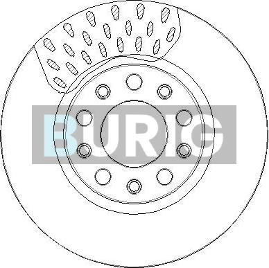 Burig B010579 - Disque de frein cwaw.fr