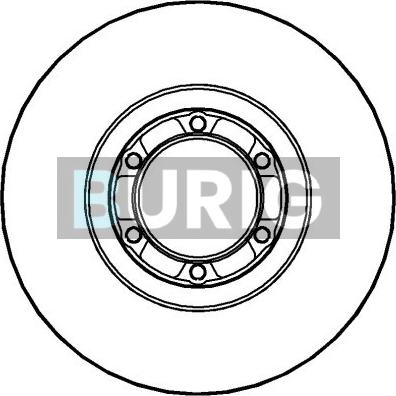 Burig B010576 - Disque de frein cwaw.fr