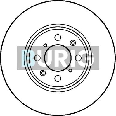 Burig B010578 - Disque de frein cwaw.fr