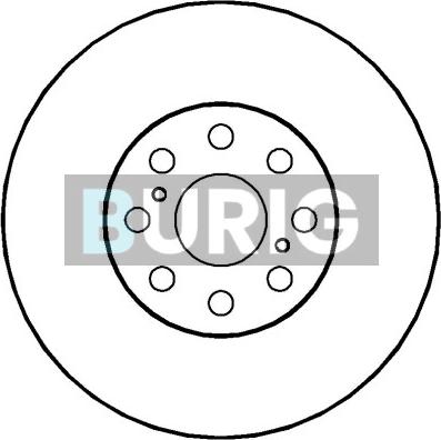 Burig B010573 - Disque de frein cwaw.fr