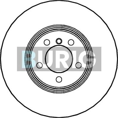 Burig B010577 - Disque de frein cwaw.fr