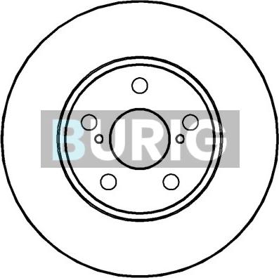 Burig B010647 - Disque de frein cwaw.fr