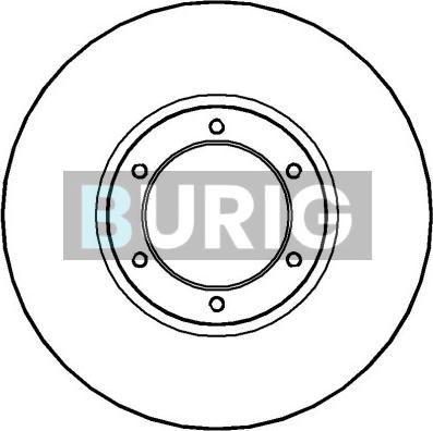 Burig B010661 - Disque de frein cwaw.fr