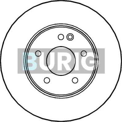 Burig B010600 - Disque de frein cwaw.fr