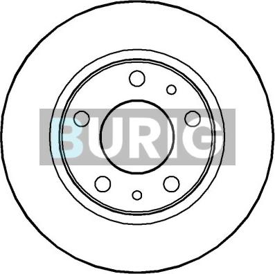 Burig B010619 - Disque de frein cwaw.fr