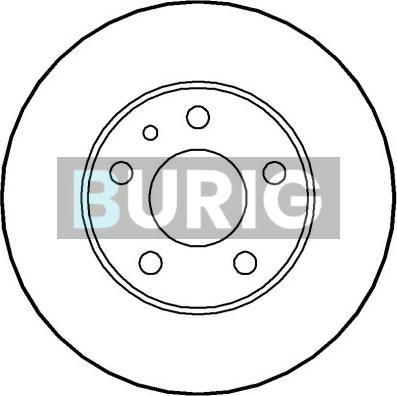 Burig B010614 - Disque de frein cwaw.fr