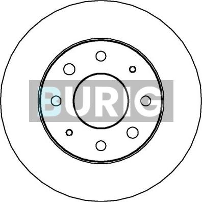 Burig B010618 - Disque de frein cwaw.fr