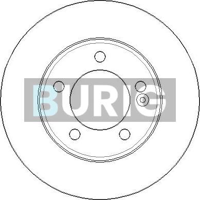 Burig B010630 - Disque de frein cwaw.fr