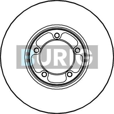 Burig B010638 - Disque de frein cwaw.fr