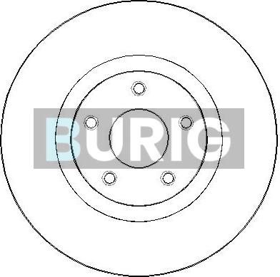 Burig B010622 - Disque de frein cwaw.fr