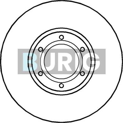 Burig B010672 - Disque de frein cwaw.fr