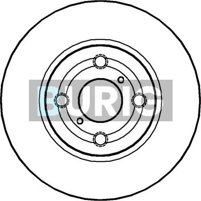 Burig B010099 - Disque de frein cwaw.fr