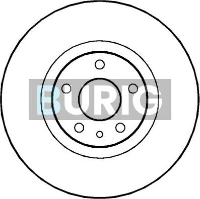 Burig B010096 - Disque de frein cwaw.fr