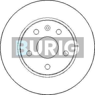 Burig B010047 - Disque de frein cwaw.fr