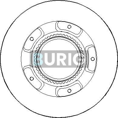 Burig B010058 - Disque de frein cwaw.fr