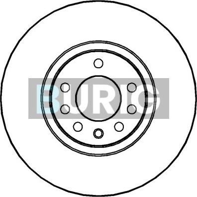 Burig B010053 - Disque de frein cwaw.fr