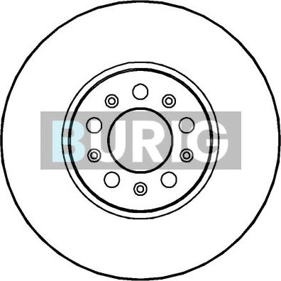 Burig B010052 - Disque de frein cwaw.fr