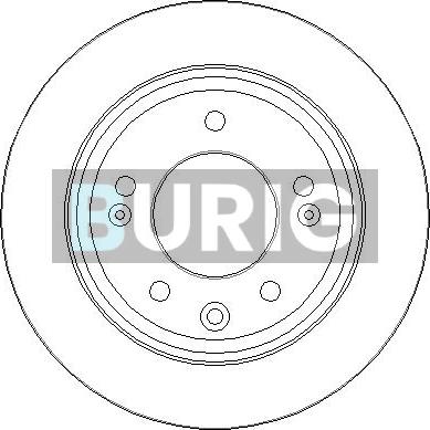 Burig B010057 - Disque de frein cwaw.fr