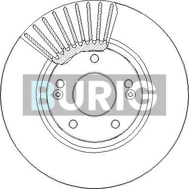 Burig B010065 - Disque de frein cwaw.fr