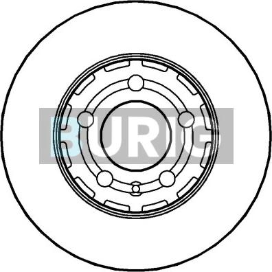 Burig B010003 - Disque de frein cwaw.fr