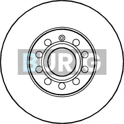 Burig B010015 - Disque de frein cwaw.fr