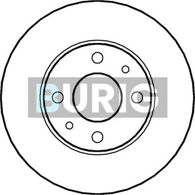 Burig B010011 - Disque de frein cwaw.fr