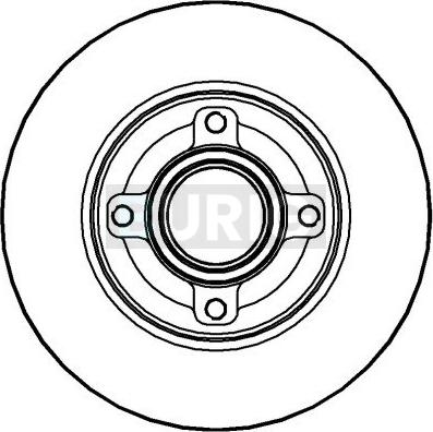 Burig B010018 - Disque de frein cwaw.fr