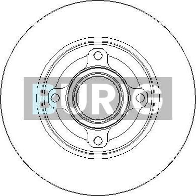 Burig B010083 - Disque de frein cwaw.fr