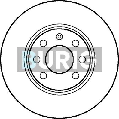 Burig B010036 - Disque de frein cwaw.fr