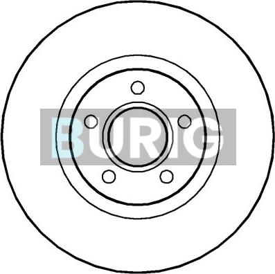 Burig B010023 - Disque de frein cwaw.fr