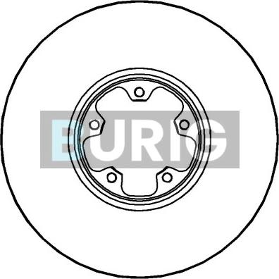 Burig B010078 - Disque de frein cwaw.fr