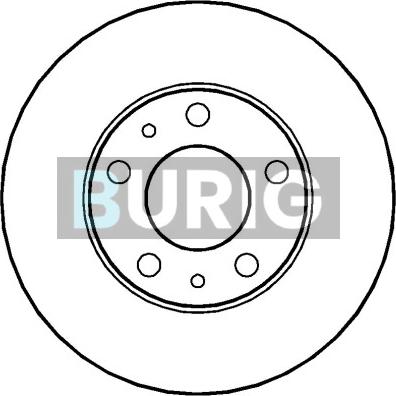 Burig B010077 - Disque de frein cwaw.fr